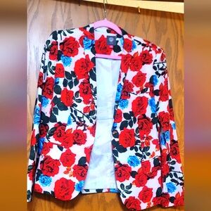 Vince Camuto Floral Blazer Size 6